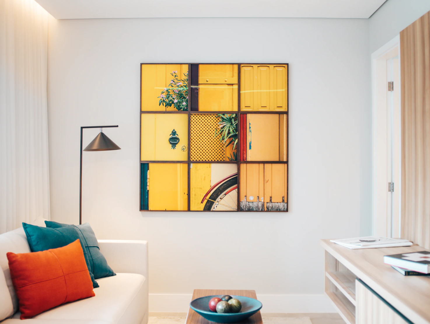 Interieur d'un appartement.